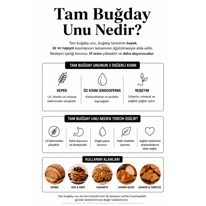 Tam Buğday Unu